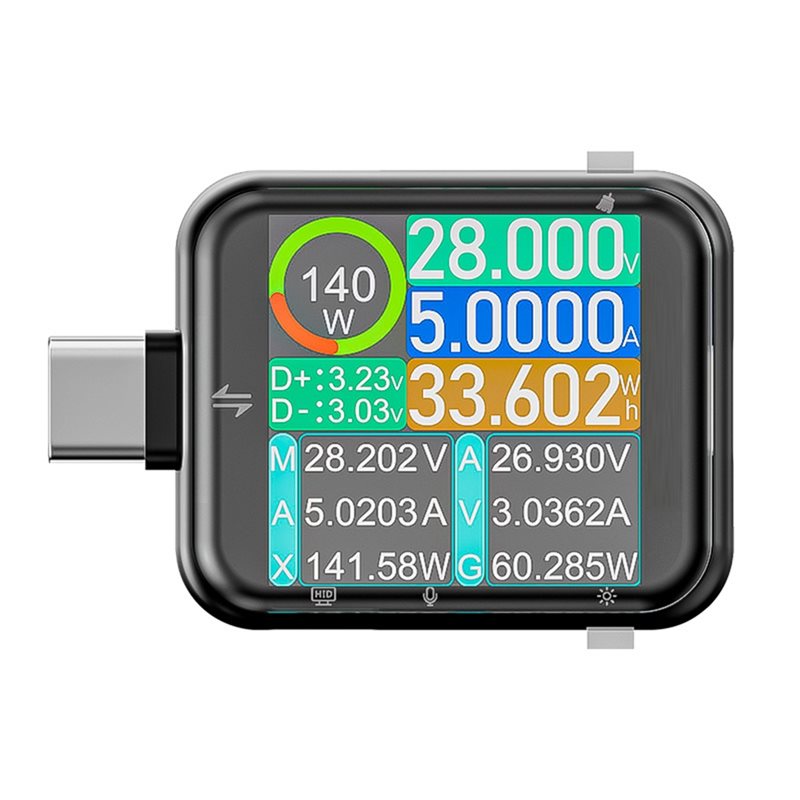 Electronics Quiz - A20F-T3 USB Tester Pengukur Desibel dan