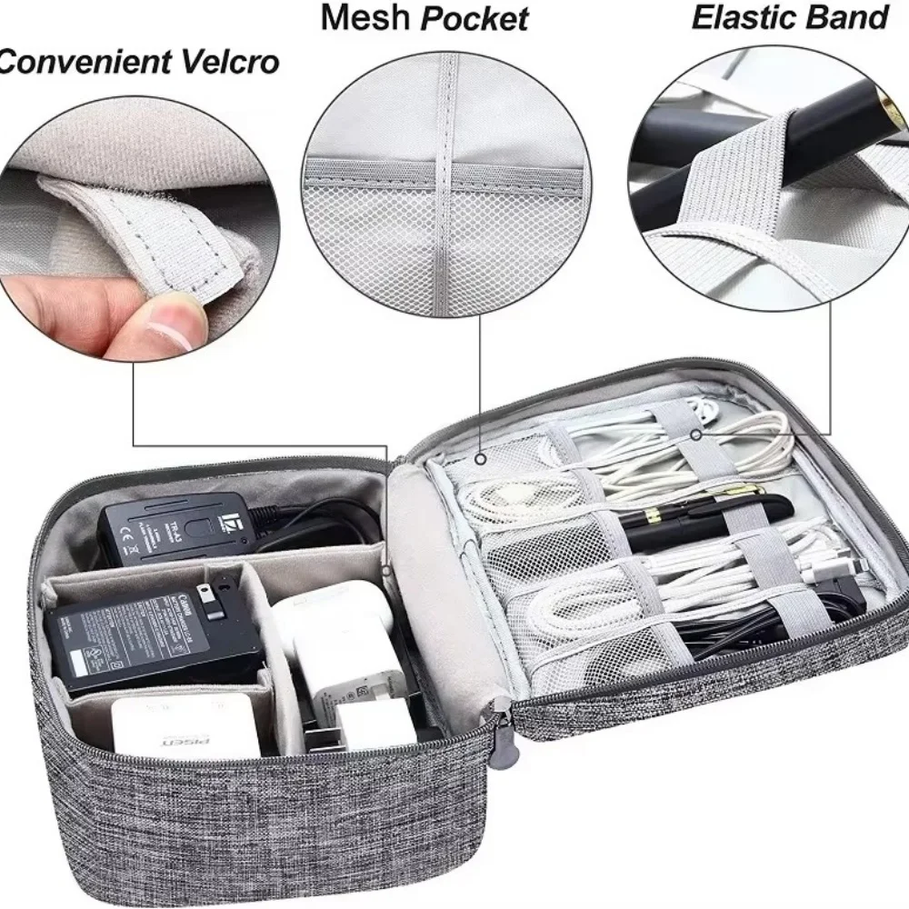 Electronics Gadgets Bag - Tas Penyimpanan Digital Portabel untuk Perjalanan,