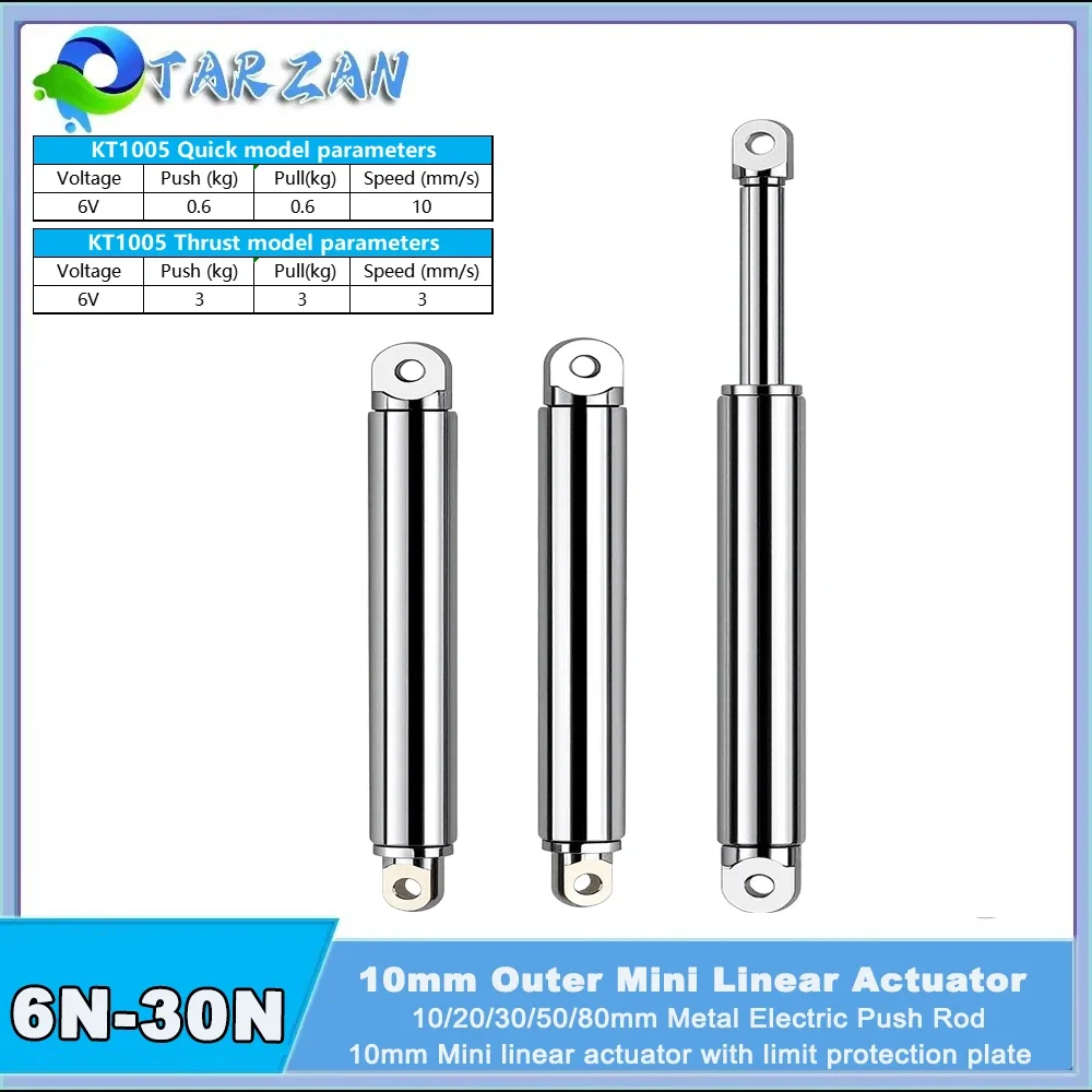 Electric Gadget - Aktuator Linear 10mm Tipe Pena Retractable