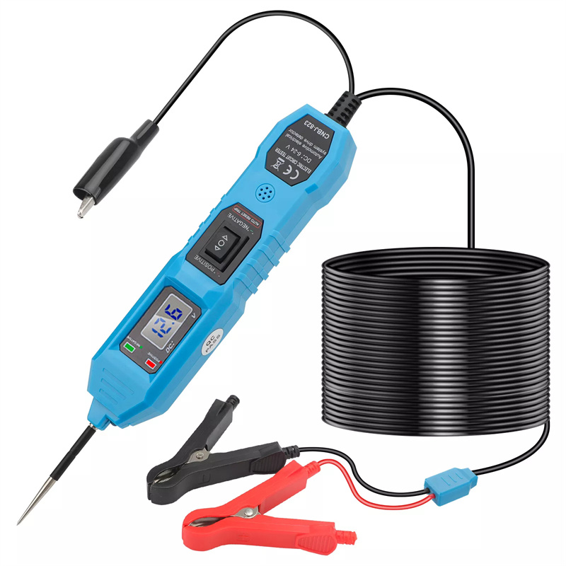Electronics Quiz - Penguji Sekring LCD, Penguji Sirkuit 3.5-36V