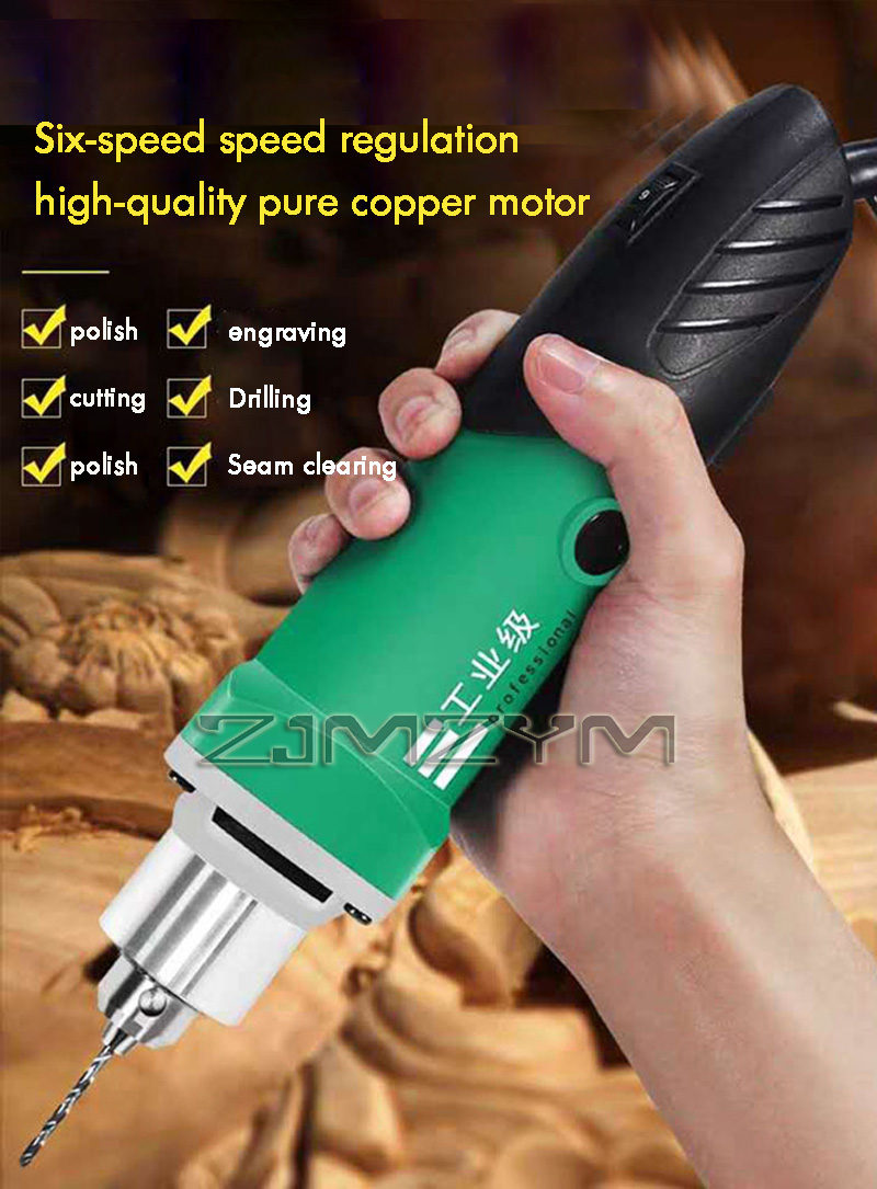 Electric Gadget - Mesin Ukir Kayu Listrik 6-Posisi Kecepatan