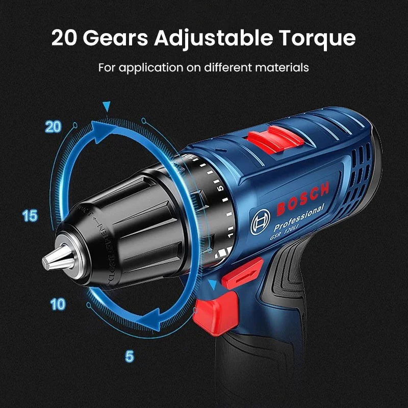Bosch GSR120-LI Bor Listrik 12 - Electric Gadget ulasan dan harga