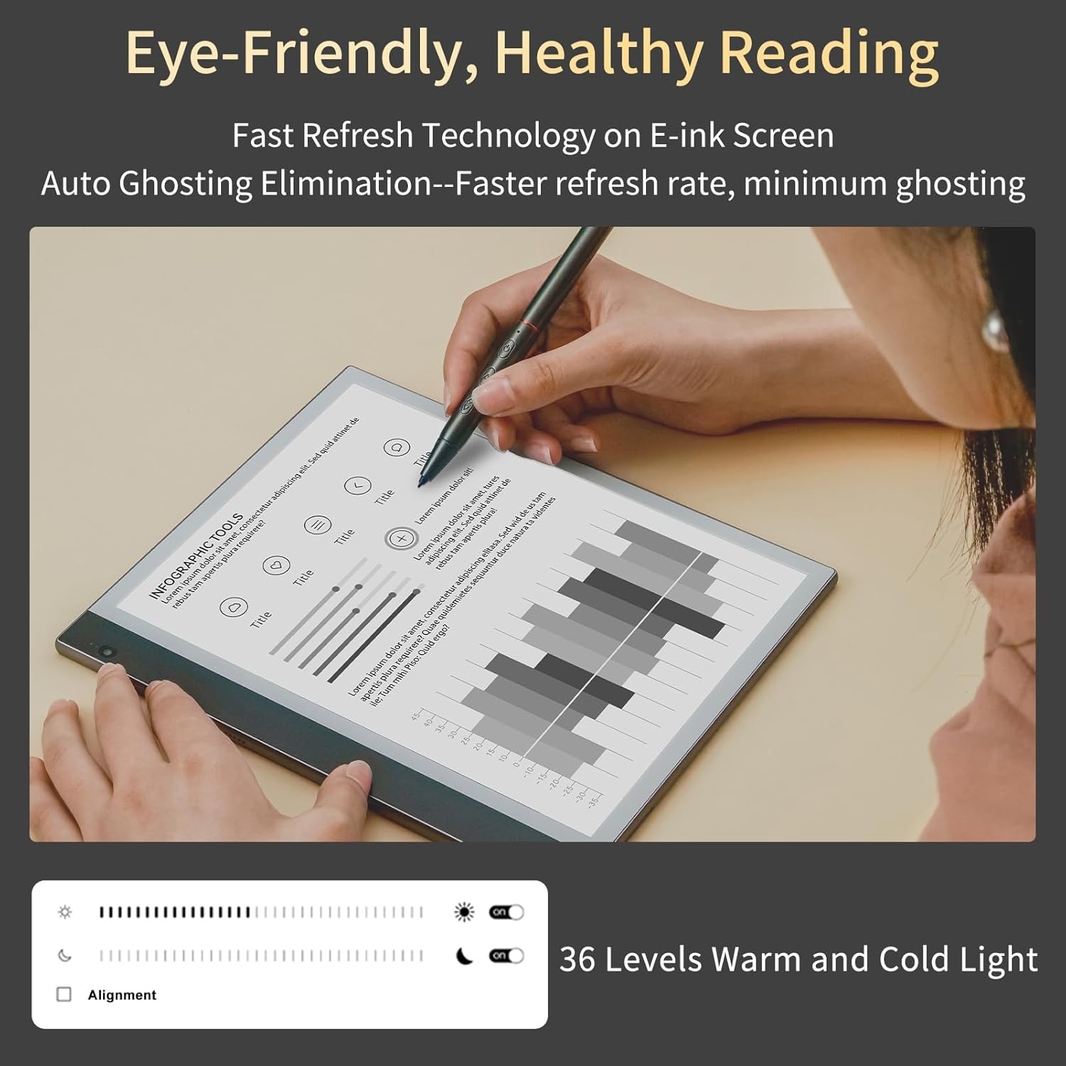 Tablet E-Ink 10,3 inci 4G 64GB - E-Ink Tablet Reader ulasan dan harga