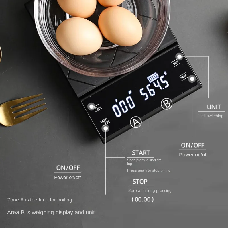 Timbangan Kopi Dapur dengan Pe - Kitchen Electronics Gadgets ulasan dan harga