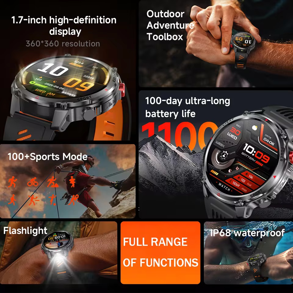 Jam Tangan Pintar T-Rex3 Pro 2 - Electronics Quiz ulasan dan harga