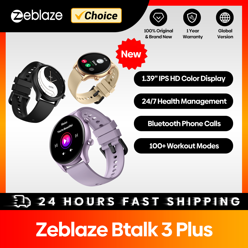 Zeblaze Btalk 3 Plus jam tanga - Electronics Quiz ulasan dan harga